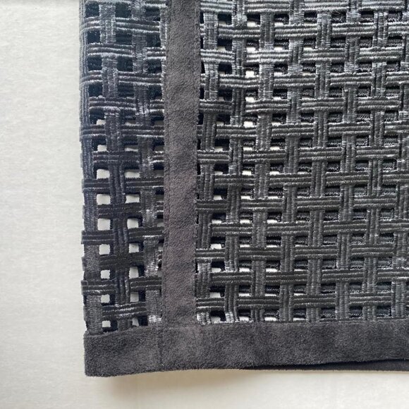 NWT Custo Barcelona Enderra Open Weave Cur Out Black Top T-Shirt Medium (M) - Picture 7 of 10